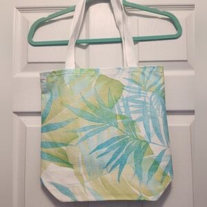 Handmade Colorful Palms themed Tote Bag